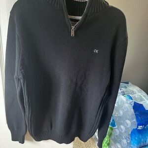 Calvin Klein Men's Black Sweater